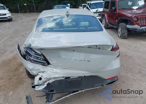 2025 Genesis G70 2.5T Rwd from USA, damaged, VIN KMTG34SC0SU157531
